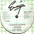 EDDIE GRANT : CAN'T GET ENOUGH OF YOU / NEIGHBOUR NEIGHBOUR / TIME WARP
