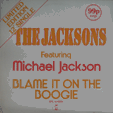JACKSONS feat MICHAEL JACKSON : BLAME IT ON THE BOOGIE