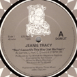 JEANIE TRACY : DON'T LEAVE ME THIS WAY