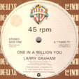 LARRY GRAHAM : ONE IN A MILLION YOU / THE ENTERTAINER