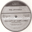 PHIL UPCHURCH : YOU CAN'T SIT DOWN (1983) / REUNION