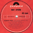 ROY AYERS : RUNNING AWAY / CAN'T YOU SEE ME