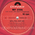 ROY AYERS : LET'S STAY TOGETHER / KNOCK KNOCK