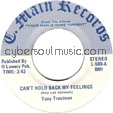 TONY TROUTMAN : CAN'T HOLD BACK MY FEELINGS / DO IT RIGHT